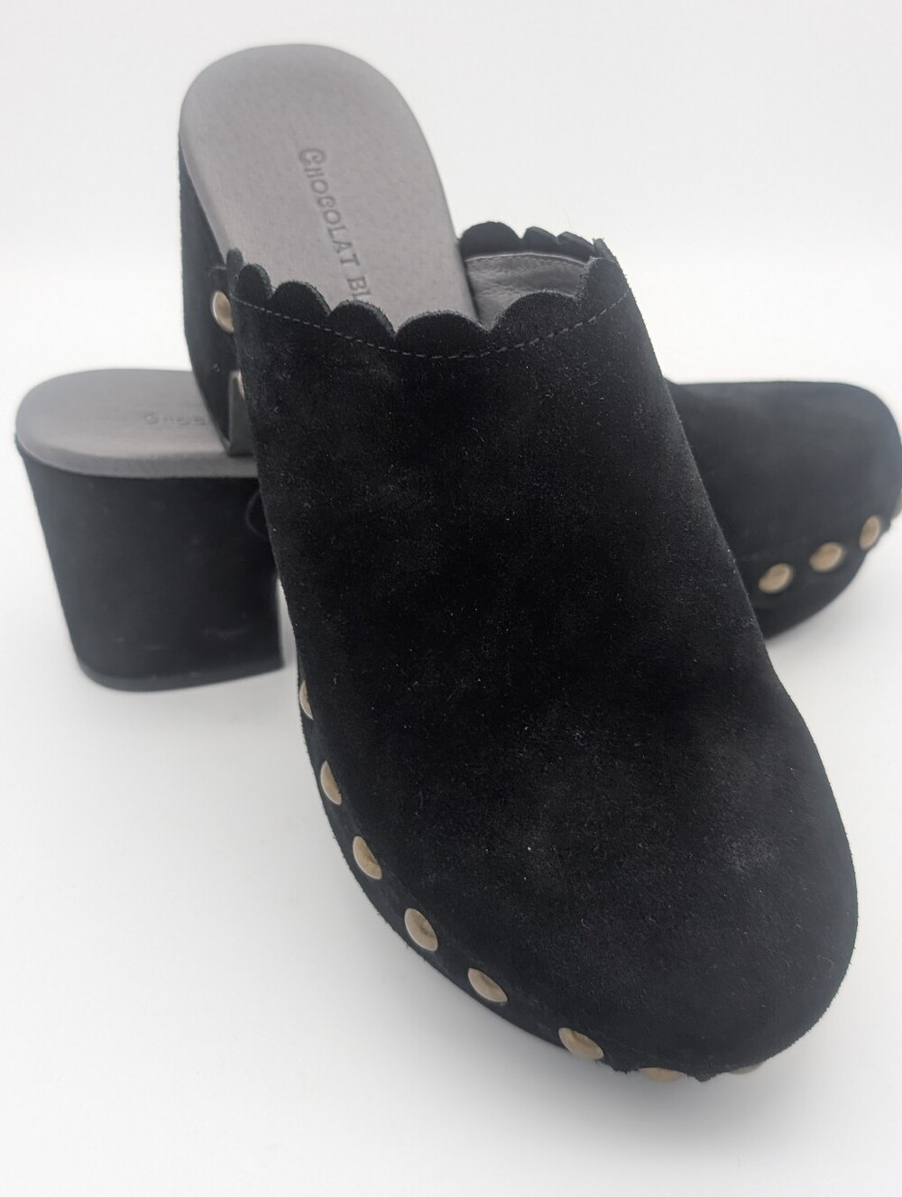 Chocolat Blu Gemini Platform Clogs
